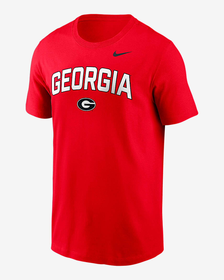 Georgia Primetime Arch Stack Men's Nike College T-Shirt